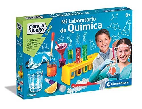 Clementoni-55287 - Mi Laboratorio de Quimica - juego científico a partir de 8 años