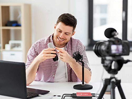 ClonerAlliance Flint 4KP Plus, 4K@60fps Passthrough, 1080p@60fps captura de vídeo con entrada de micrófono, latencia ultrabaja Plug & Play. para consolas de juegos, DSLR