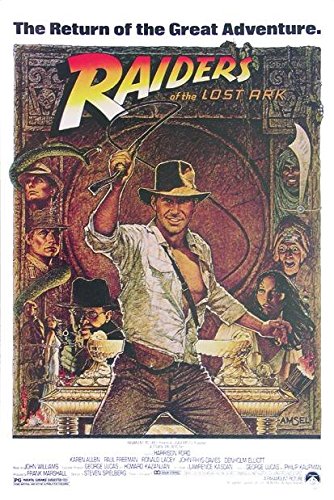 Close Up Póster Indiana Jones Raiders of The Lost Ark (68,5cm x 101,5cm)