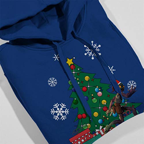 Cloud City 7 Abes Oddysee Around The Christmas Tree Women's Hooded Sweatshirt