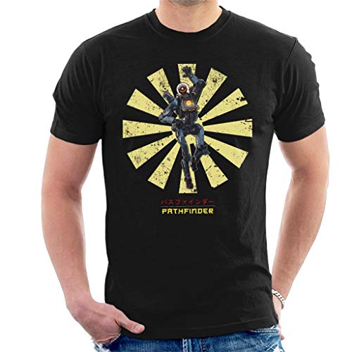 Cloud City 7 Apex Legends Pathfinder Retro Japanese Men's T-Shirt