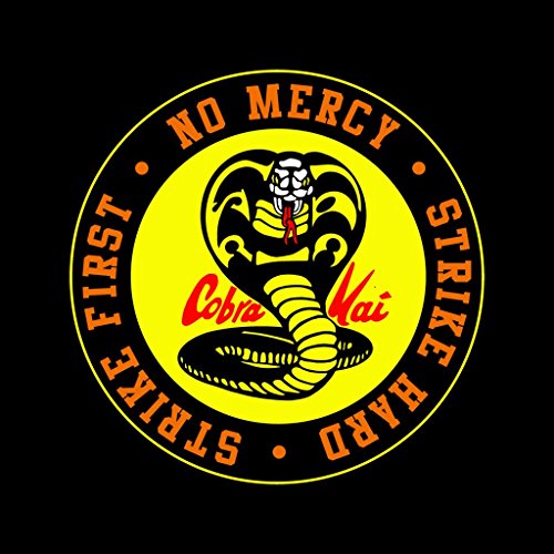 Cloud City 7 Cobra Kai Snake Logo No Mercy Men's T-Shirt