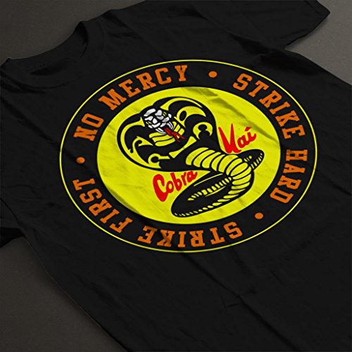 Cloud City 7 Cobra Kai Snake Logo No Mercy Men's T-Shirt