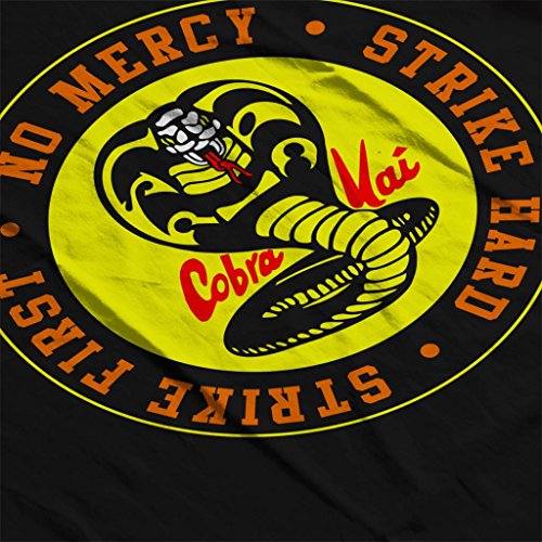 Cloud City 7 Cobra Kai Snake Logo No Mercy Men's T-Shirt