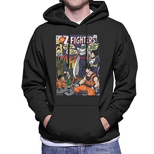 Cloud City 7 Dragon Ball Z The Z Fighters Men's Hooded Sweatshirt