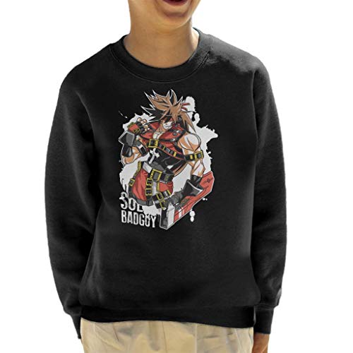 Cloud City 7 Guilty Gear Sol Badguy Posing Kid's Sweatshirt