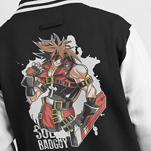 Cloud City 7 Guilty Gear Sol Badguy Posing Kid's Varsity Jacket