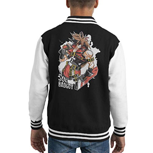 Cloud City 7 Guilty Gear Sol Badguy Posing Kid's Varsity Jacket