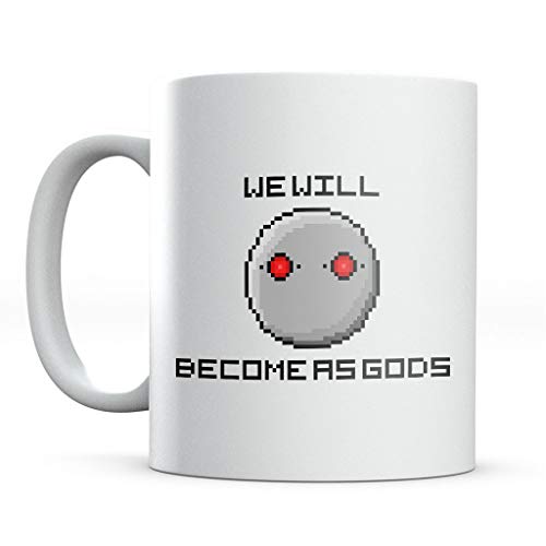 Cloud City 7 Nier Automata Become As Gods Pixel Art Mug