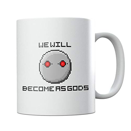 Cloud City 7 Nier Automata Become As Gods Pixel Art Mug