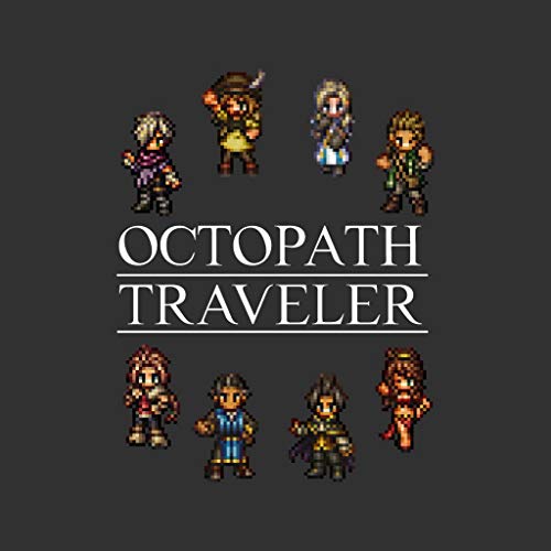 Cloud City 7 Octopath Traveller - Camiseta para Mujer Gris Oscuro S