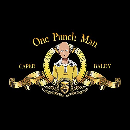 Cloud City 7 One Punch Man Saitama MGM Lion Logo Women's T-Shirt