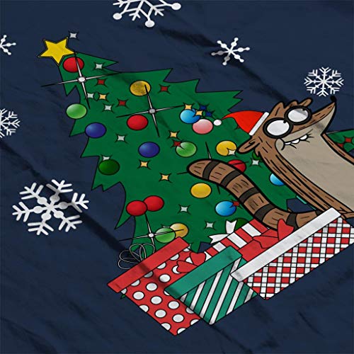 Cloud City 7 Rigby Around The Christmas Tree The Regular Show Kid's T-Shirt