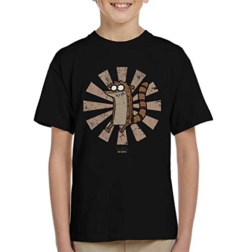 Cloud City 7 Rigby Retro Japanese Regular Show Kid's T-Shirt