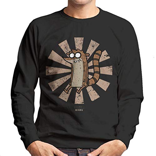 Cloud City 7 Rigby Retro Japanese Regular Show Men's Sweatshirt