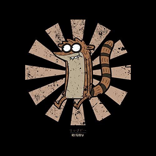 Cloud City 7 Rigby Retro Japanese Regular Show Men's T-Shirt
