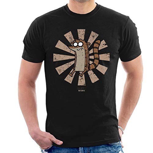 Cloud City 7 Rigby Retro Japanese Regular Show Men's T-Shirt