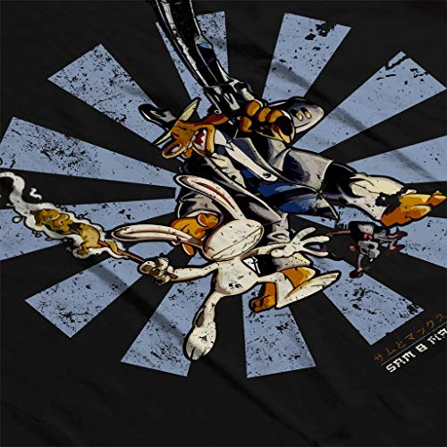 Cloud City 7 Sam and MAX Retro Japanese Women's Sweatshirt