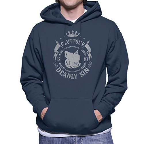 Cloud City 7 Seven Deadly Sins Gluttony Meliodas Men's Hooded Sweatshirt