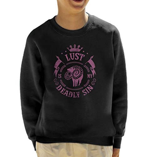 Cloud City 7 Seven Deadly Sins Lust Meliodas Kid's Sweatshirt