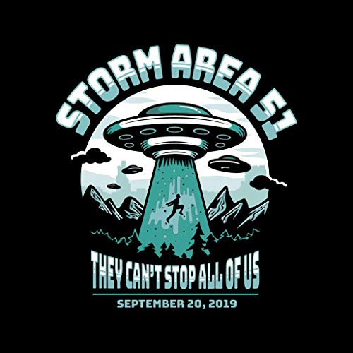 Cloud City 7 Storm Area 51 Abduction Men's Hooded Sweatshirt