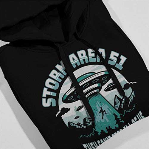Cloud City 7 Storm Area 51 Abduction Men's Hooded Sweatshirt