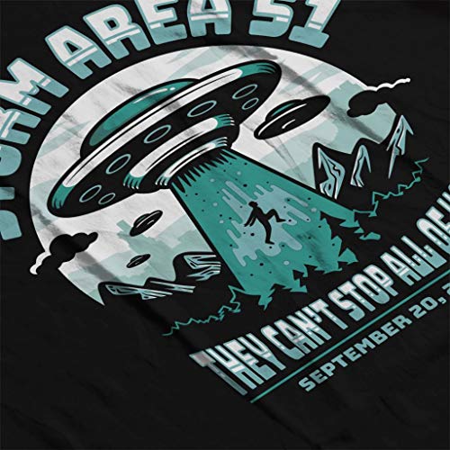 Cloud City 7 Storm Area 51 Abduction Men's Hooded Sweatshirt