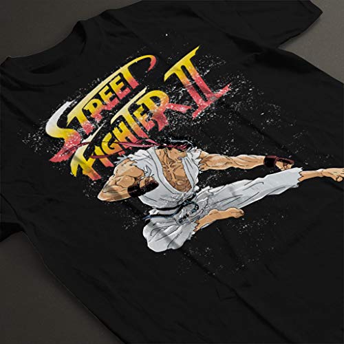Cloud City 7 Street Fighter II Ryu Kick Men's T-Shirt
