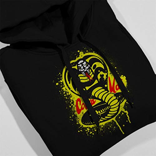 Cloud City 7 Strike First Cobra Kai Snake Logo Kid's Hooded Sweatshirt