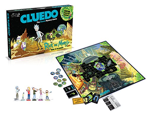 Cluedo 3210 Rick & Morty Board Game