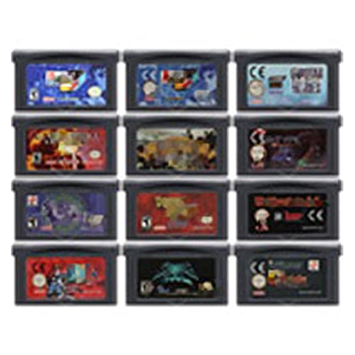 CMDZSW - Casete de videojuegos de 32 bits con tarjeta de consola para Nintendo GBA STG (color: Silent Scope USA)