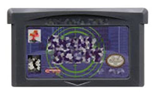 CMDZSW - Casete de videojuegos de 32 bits con tarjeta de consola para Nintendo GBA STG (color: Silent Scope USA)