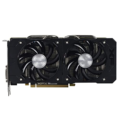 Cobeky Fit for XFX R9 380 Tarjeta gráfica de 4GB AMD Radeon R9 380X 4GB Tarjetas de Pantalla de Video Tablero GPU Juego de computadora de Escritorio Giming Map VGA DVI HDMITarjeta Gráfica