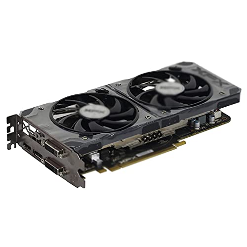 Cobeky Fit for XFX R9 380 Tarjeta gráfica de 4GB AMD Radeon R9 380X 4GB Tarjetas de Pantalla de Video Tablero GPU Juego de computadora de Escritorio Giming Map VGA DVI HDMITarjeta Gráfica