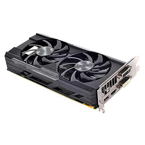 Cobeky Tarjeta gráfica R9 370 Tarjetas de Video de 4GB GPU Fit for AMD Radeon R7 370X R9370 R7 370X Tarjetas gráficas Pantalla Videojuego PC de Escritorio Mapa de computadoraTarjeta Gráfica