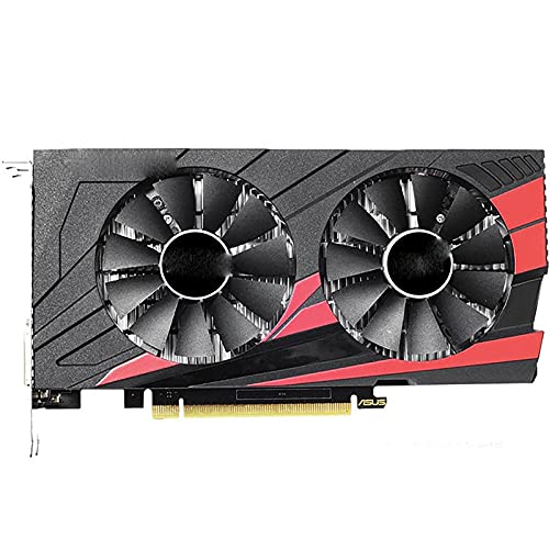 Cobeky Tarjetas gráficas aptas para Tarjeta de Video fit for ASUS GTX 1050 Ti 4GB 128Bit GDDR5 Tarjetas Nvidia VGA Geforce GTX 1050Ti Hdmi Dvi GameTarjeta Gráfica