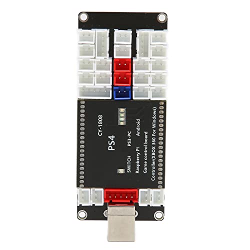 Codificador Arcade, Kits de Placa de Código de Controlador sin Demora Compatible Conmutación Rápida Fácil de Instalar para para PS3