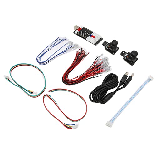Codificador Arcade, Kits de Placa de Código de Controlador sin Demora Compatible Conmutación Rápida Fácil de Instalar para para PS3