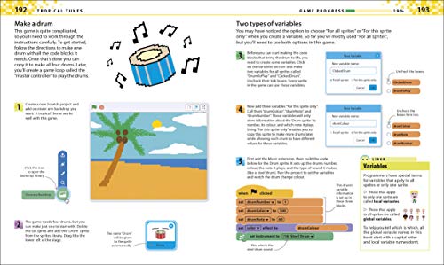 Coding Games in Scratch: A Step-by-Step Visual Guide to Building Your Own Computer Games (Computer Coding for Kids)