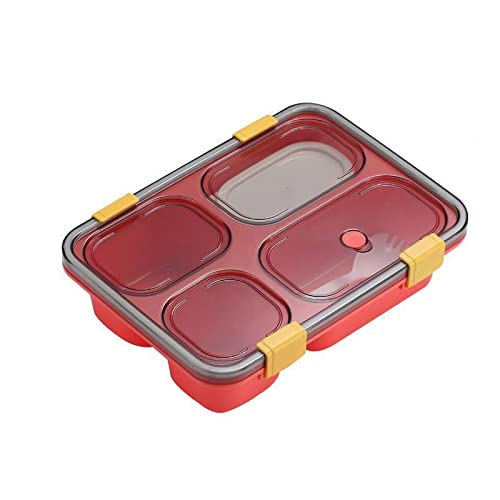COKEA Bento Box - Contenedor de comida con compartimento mulit a prueba de fugas, juego de cubiertos sin BPA, contenedores de preparación de comidas para adultos y niños