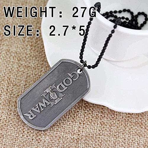 Collar juego de moda ps3 joyería hot dog tag collares pendientes collar para hombre collar de perlas collar de regalo collar gargantilla