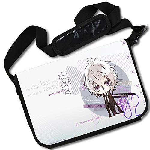 Collar X Malice Anime Elegante Messenger Bag/Lap Top Bag (15 x 11) Pulgadas [MBGP] Collar X Malice-3