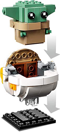 Collectix Star Wars 75317 Lego El Mandalorian™ y el niño + 1 adhesivo de Star Wars Mandalorian