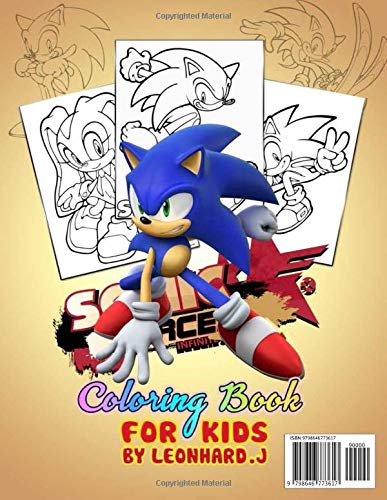 Color Me! Sonic Coloring Book: Sonic Forces Speed Battle - Activity book - Cute Character - For kids - Beautiful Coloring pages - Learn and Fun with Big Images.