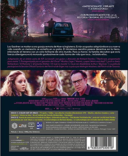 Color out of space [Blu-ray]