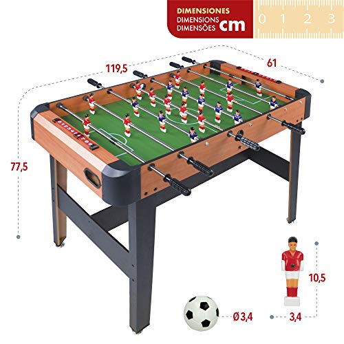 ColorBaby - Futbolín de madera CBGames (85334)