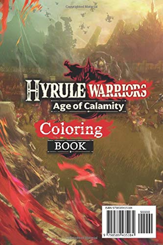 coloring Book Hyrule Warriors Age of Calamity