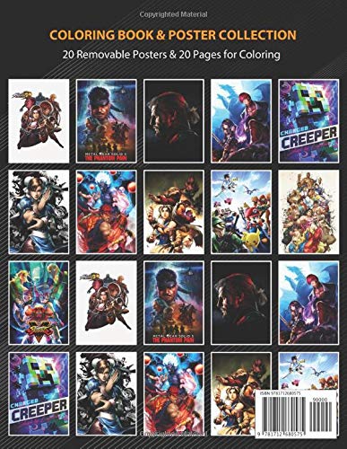 Coloring Book & Poster Collection: Gamming Kof 14 Special Anniversary Anime & Manga