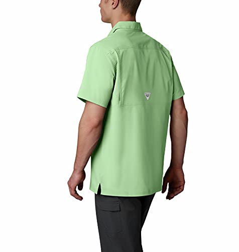 Columbia - Camiseta de Manga Corta para Hombre, Hombre, Color Key West, tamaño L Tall