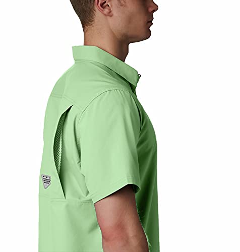 Columbia - Camiseta de Manga Corta para Hombre, Hombre, Color Key West, tamaño L Tall